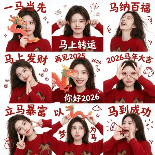 { "project_settings": { "task_type": "Nine-grid New Year Greeting Portrait (Male...