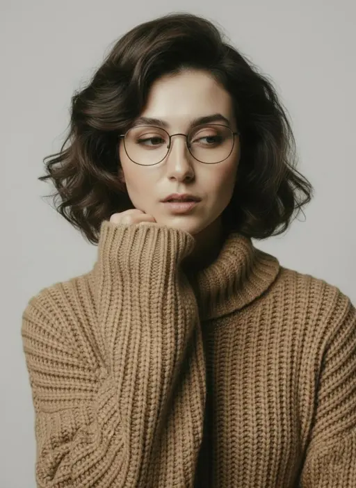 { "Objective": "Crea una serie di ritratti in studio di moda minimalista con un...