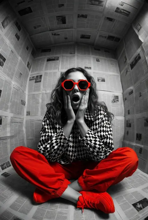 { "items": [ { "prompt": "Hyperrealistisches Editorial-Foto, auf Augenhöhe mit e...