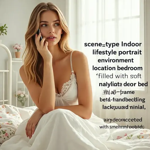 { "scene_type": "Indoor lifestyle portrait", "environment": { "location": "Sunli...