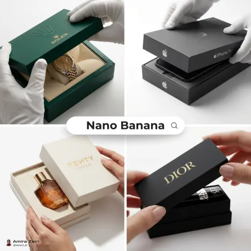 [product], luxury packaging reveal scene, premium unboxing moment, pristine hand...