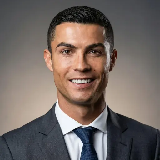 Ultra realistic professional business portrait based on the attached image. Keep...