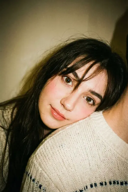 Edit this photo without changing the face. Portrait aspect ratio 2:3. Disposable...