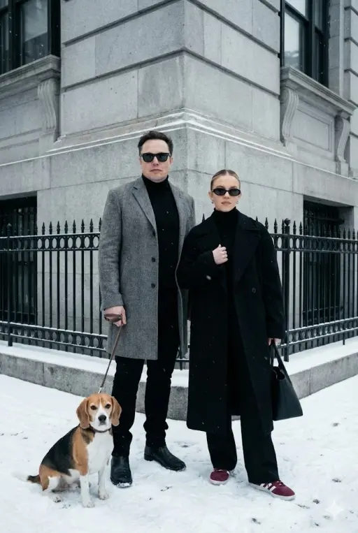 { "prompt_title": "Sophisticated Urban Winter Couple Portrait", "environment": {...