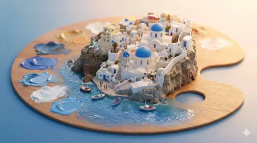 Create a stylized miniature 3D diorama viewed from a 45-degree angled perspectiv...