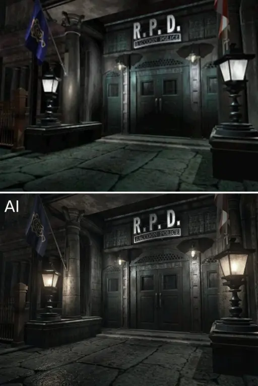 Genera una versione realistica in alta definizione di questa immagine, mantenend...