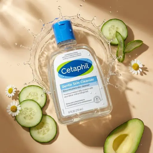 [product], centrato dall'alto in flat lay, circondato da [ingredients], fette fr...