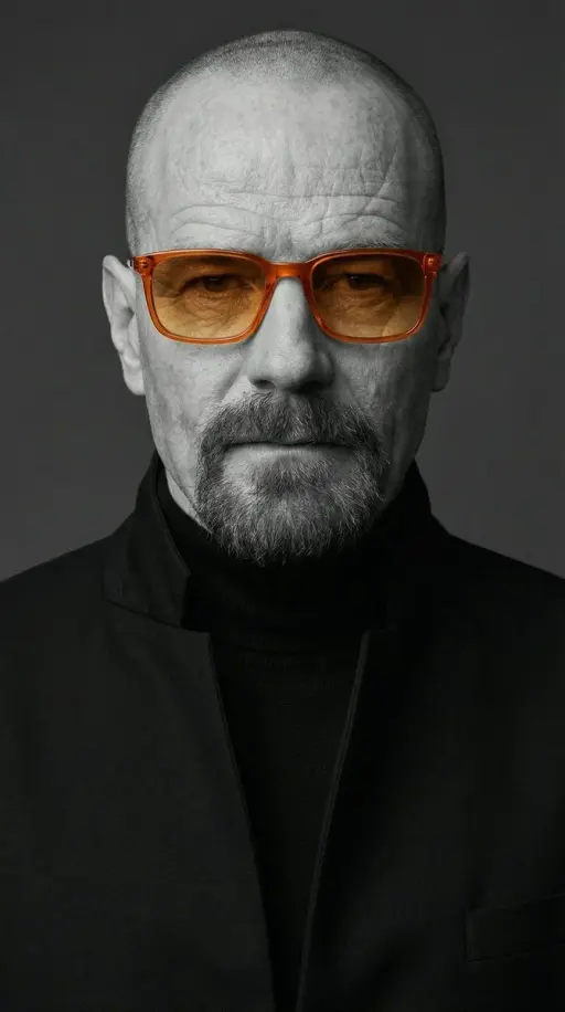 Un ritratto editoriale in primo piano in stile studio di una persona con tratti...