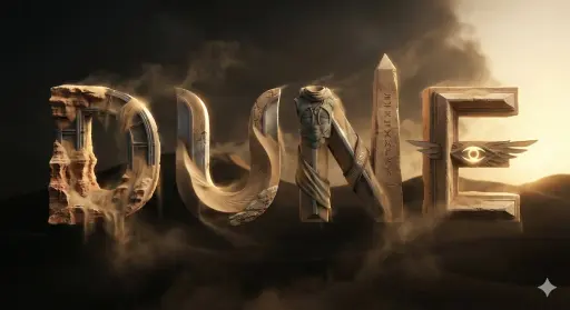 Crea una composizione tipografica 3D cinematografica che scrive [WORD / NAME], d...