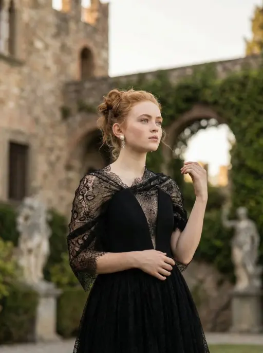 { "subject": { "character": "Sadie Sink", "age_range": "tra i primi e la metà de...