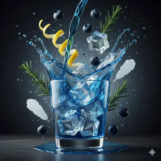 Hyper-realistische Food-Fotografie, ultrahochauflösend, dynamisch schwebende Zut...