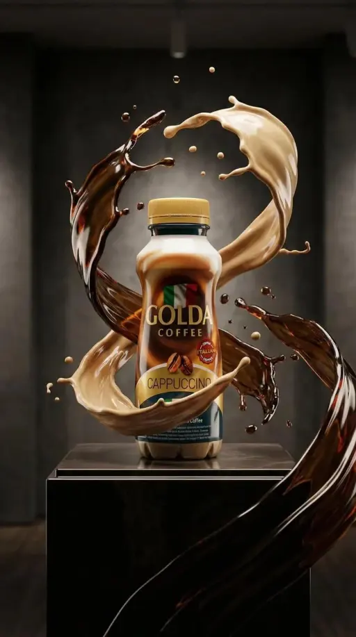 Nano Banana 2 on @Hailuo_AI Prompt: Ultra-realistic premium product advertisemen...