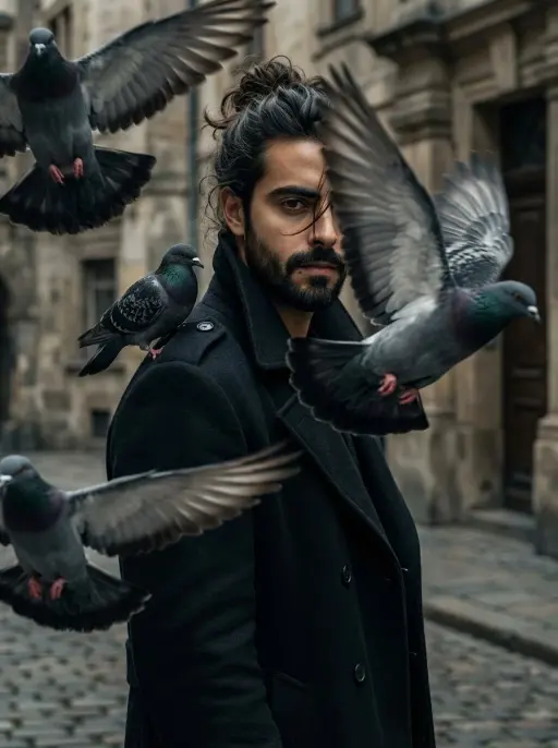 48k iper-realistico, Ritratto cinematografico di un giovane uomo (mantieni i tra...