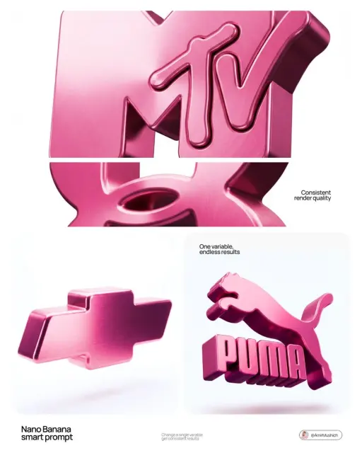 [BRAND NAME]. Act as a 3D Product Visualization Artist. PHASE 1: LOGO TO 3D OBJE...