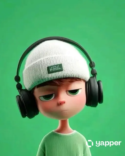 A stylized 3D cartoon boy character with a minimal, Pixar-like design, pale skin...