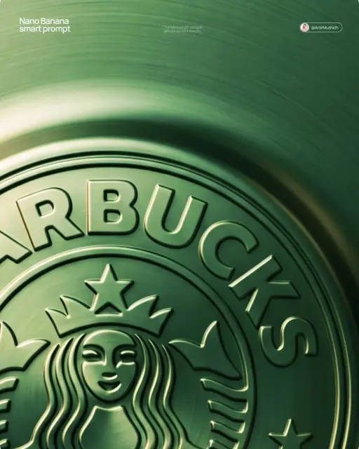 [BRAND NAME] + [METAL COLOR] Act as a Senior CGI Artist and Brand Identity Direc...