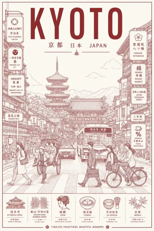 초고해상도 미니멀 라인 아트 여행 포스터 – [DESTINATION], 관광 엽서가 아닌 세련된 일상 도시 풍경으로 도시를 표현합니다. 핵심 구...