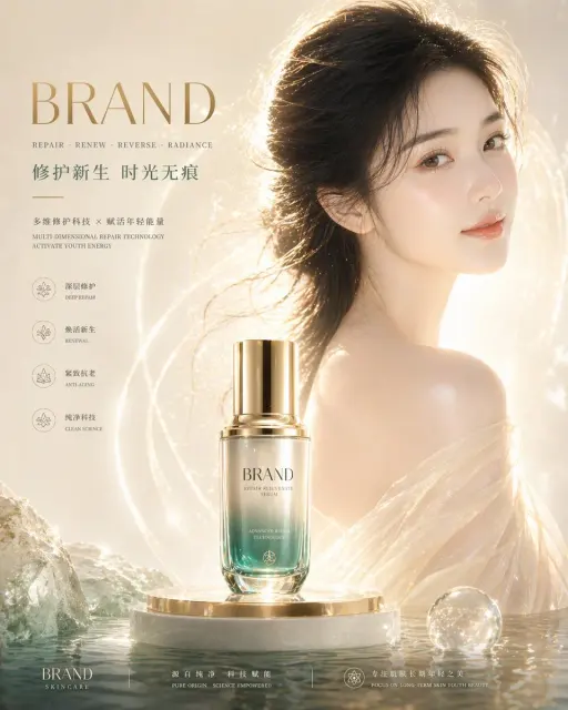 피부 질감을 특히 강조: 피부는 투명하고 희며, 실제적이고 정교하며, 모공이 희미하게 보이지만 깨끗하고, 피부 질감은 균일하고 매끄럽고, 결점이...